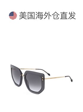 自营 Isabel Marant女式55毫米灰色太阳镜-灰金色 美国奥莱直发