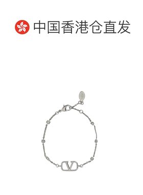 香港直邮VALENTINO 女士手链手镯 WJ0W24YCW68S SS2025 灰色 徽标