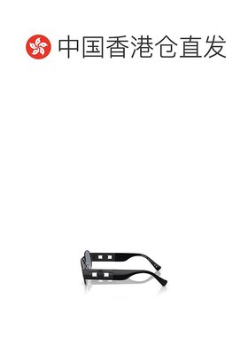 香港直邮VERSACE 男士太阳镜 VE226412611 SS2024 灰色 椭圆形太