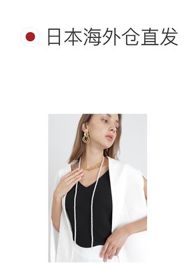 1h可退 日本直邮PINKY&DIANNE 女士珍珠装饰链条项链 0313290804