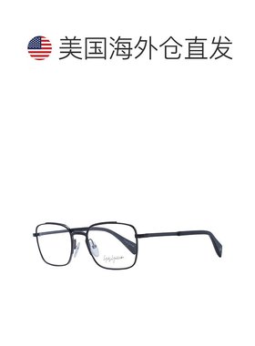 自营Yohji Yamamoto男式光学镜框-黑色 美国奥莱直发