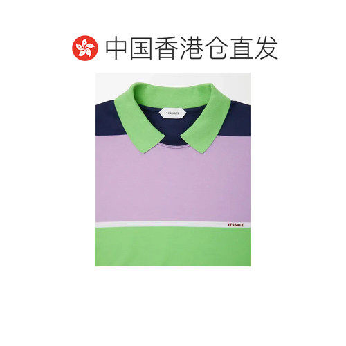 香港直邮versace范思哲女士短款连衣裙长袖 - 图1