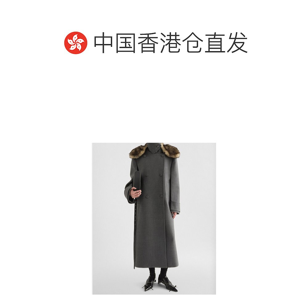 1h可退 香港直邮JIL SANDER 女士大衣 J03AA0198J40289025 AW2025 - 图1