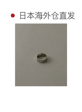 日本直邮SMELLY男装立体切割宽版不锈钢戒指 SM261301204001