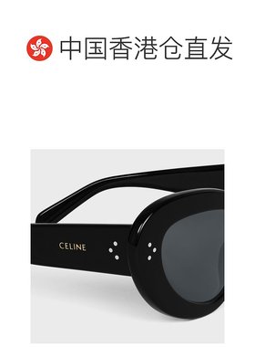 香港直邮CELINE 女士太阳镜 4S320CPLB38NO SS2025 黑色 BUTTERFL