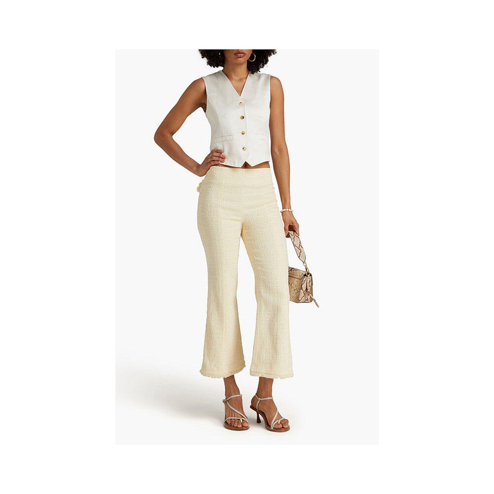 磨破花呢小喇叭裤 香港直邮潮奢 短款 女士 5257phig zimmermann