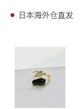 1h可退 日本直邮Yellow Owl Workshop 女士 真鍮镀18K金设计感戒