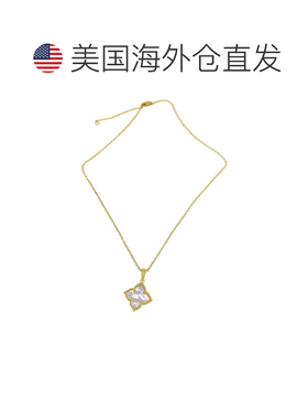 自营Adornia Flower Mother of Pearl 项链金白色-白色 美国奥莱