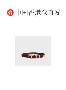香港直邮CELINE 女士腰带 45BAG4ADD19BR CO 棕色【付后1h可退】
