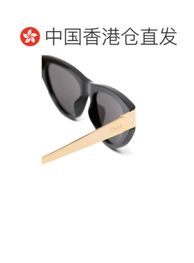 香港直邮Chloe 蔻依 女士 猫眼太阳眼镜 CH0350S001BLACK001_BLAC