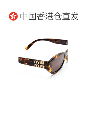1h可退 香港直邮miu miu/缪缪 25FW 徽标太阳镜 Women