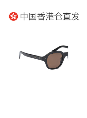 香港直邮CELINE 男士太阳镜 4S326CPLB38NO AW2025 黑色 Black Fr