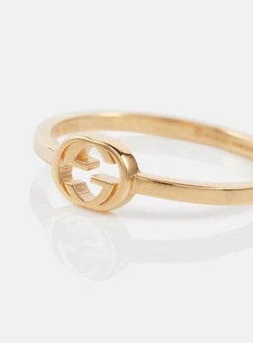 潮奢 Gucci 古驰 女士 GG 18K金戒指 000919