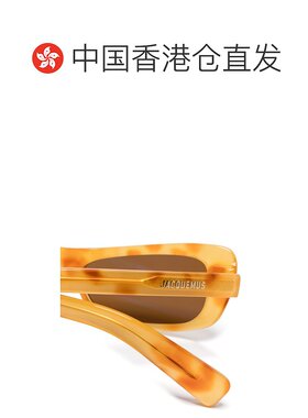 香港直邮JACQUEMUS 男士眼镜 JAC55C9SUNORANGE SS2025 花色