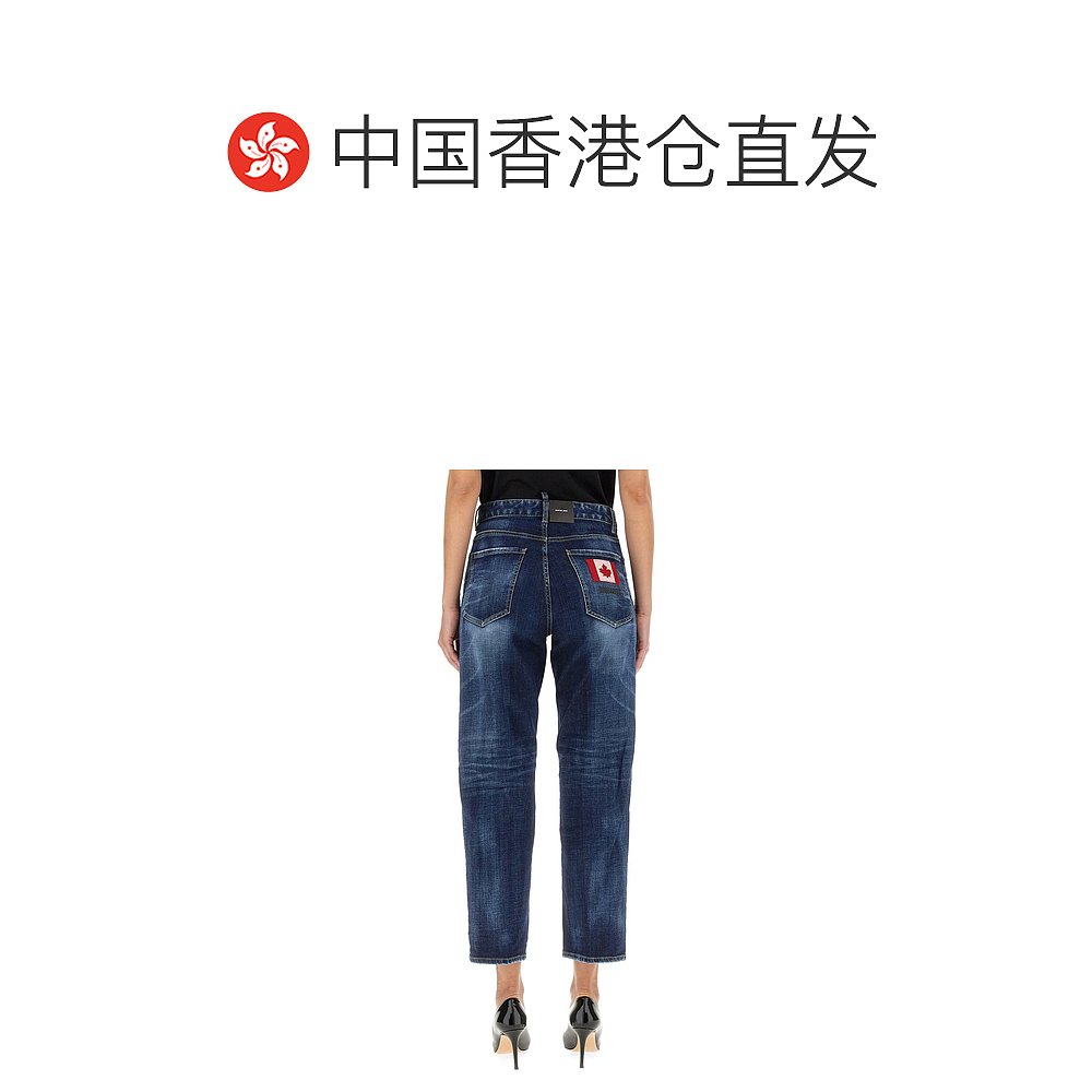 香港直邮DSQUARED2 女士牛仔裤 S75LB0799S30664470 - 图1