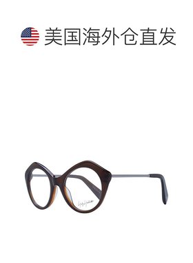 自营yohji yamamoto山本耀司中性款眼镜架-棕色 美国奥莱直发
