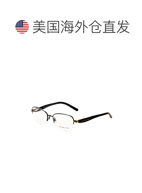 自营Michael Kors女式51毫米黑色太阳镜-哑光黑色 美国奥莱直发