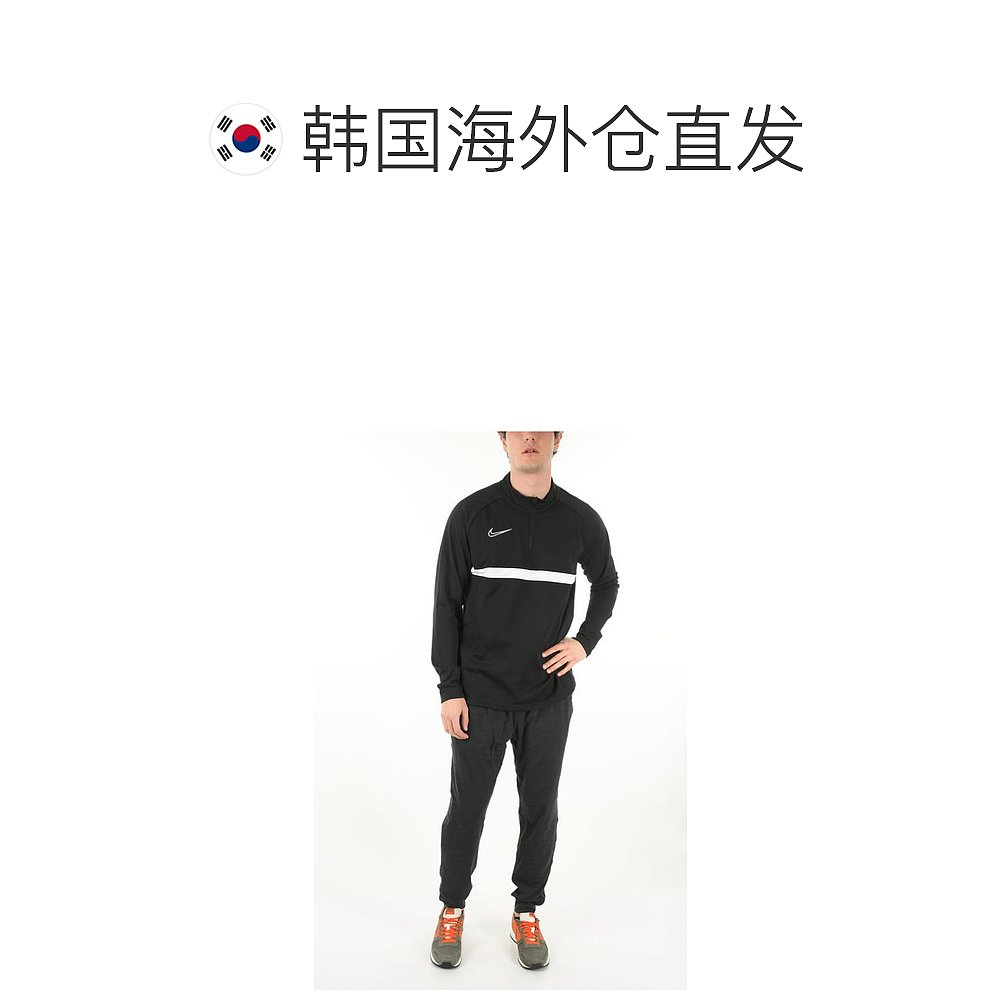 韩国直邮NIKE连帽卫衣男CW6110 010Black-图1