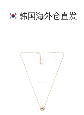 韩国直邮TORY BURCH 水晶LOGO精致项链 (53420-783) 珠宝