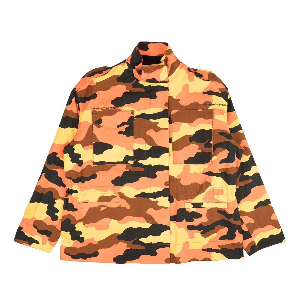 off-whiteOrange And Yellow Camo Jacket - orange 【美国奥莱】 - 图2