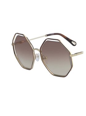 CHLOÉ 女士眼镜 CE132S205 AW2019 灰色 徽标太阳镜