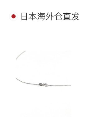 1h可退 日本直邮wePERM 女士极简双滑动珠链手镯 银色 6442302721