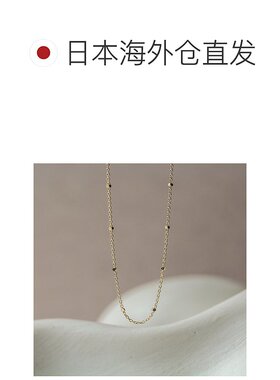 1h可退 日本直邮cui-cuiK10YG黄金40cm细链条项链800103cuicui