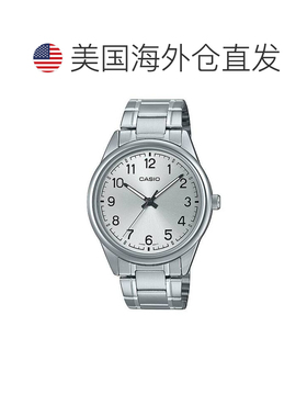 自营Casio Men’s Silver Watch with Silver Dial - MTP-V005D-7