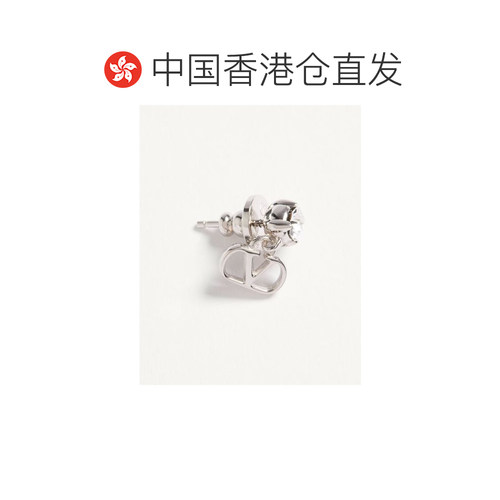 1h可退 香港直邮Valentino Vlogo耳钉 WJ0BV7QEU耳饰配饰 - 图1