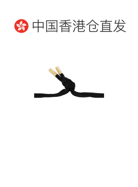 1h可退 香港直邮Givenchy 纪梵希 女士 幸运吊饰黑色花朵绳子项链