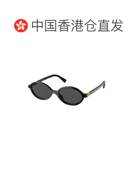 香港直邮MIU MIU 女士太阳镜 MU04ZS1AB5S0 CO 黑色 几何太阳镜