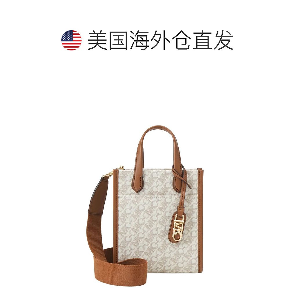 Michael Michael Kors 女式 Gigi-Xs NS 购物手提包斜挎包，香草/ - 图1