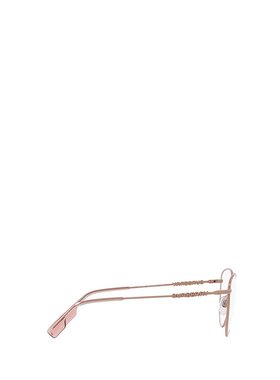 BURBERRY 男士太阳镜 BE13761343 SS2023 粉红色 几何框平光镜