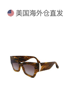 自营Victoria Beckham Acetate Women's Sunglasses - brown 美国