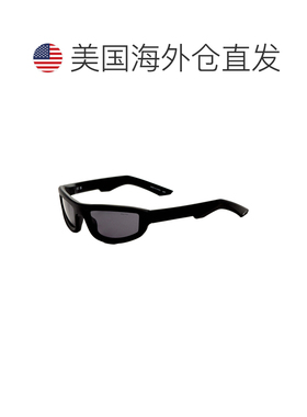 自营 Nike男子56毫米黑色太阳镜-哑光黑色 美国奥莱直发耐克