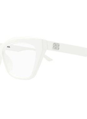 BALENCIAGA 女士眼镜 183757Q0A16370 SS2025 白色
