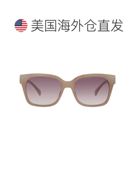 自营Nine West Smoke Square女士太阳镜10267745.CGR TANSMK - mu