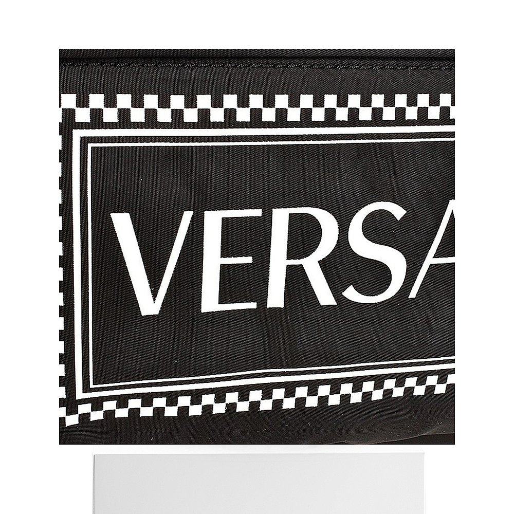 香港直邮versace男士黑色双肩包 天猫国际全球探物双肩背包