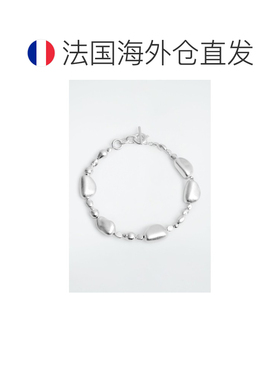 自营欧洲直邮COS 女士银色黄铜项链新款