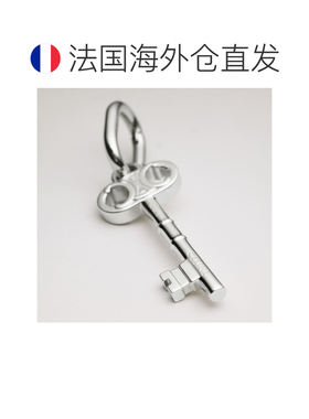 自营欧洲直邮CELINE思琳 Triomphe银色钥匙镀铑黄铜挂饰男女同款