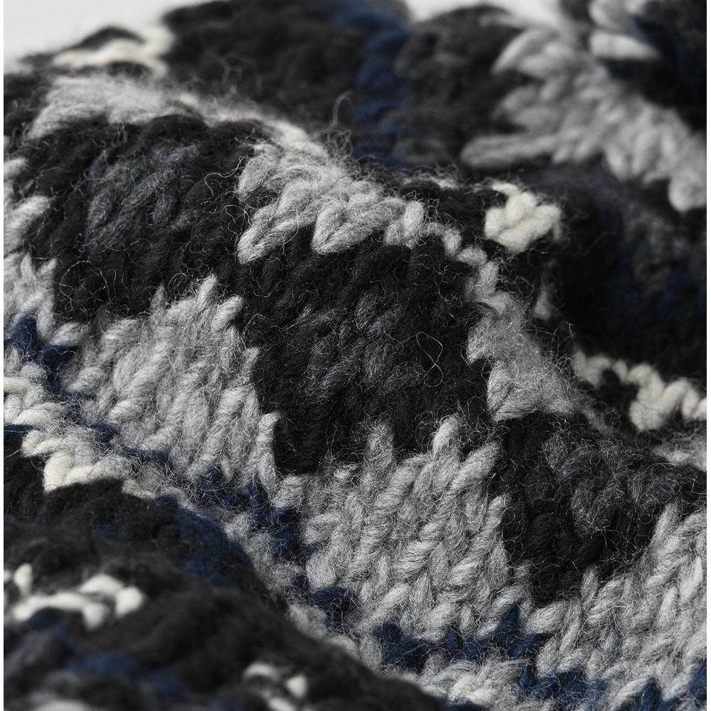 1h可退 日本直邮45R CHAMULA 双层袖口针织帽（费尔岛花纹）,淘宝优惠券,粉丝福利购,淘宝优惠卷