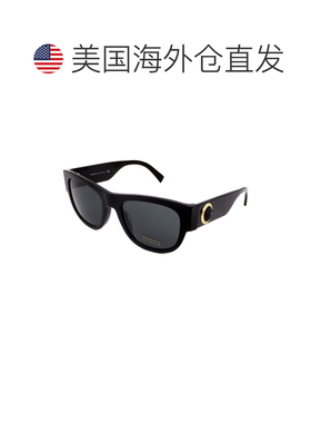 自营Versace Unisex VE4359 55mm Sunglasses - black 美国奥莱直