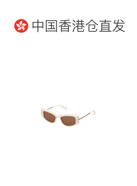 1h可退 香港直邮MAX MARA 女士眼镜 MM018925E CO 棕色 全框太阳