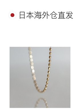 1h可退 日本直邮cui-cuiK10黄金70cm精致切割球型链项链cuicui