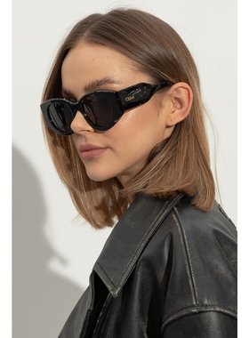 CHLOÉ 女士眼镜 CH0251S006 CO 灰色 徽标太阳镜