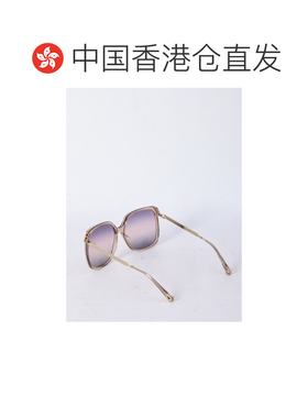 1h可退 香港直邮CHLOÉ 女士太阳镜 CH0286S004 CO 金色 Square su