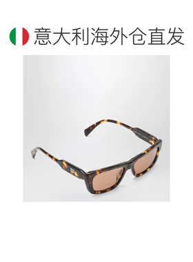 欧洲直邮MIU MIU 女士太阳镜 0MUB12SPL14L20D SS2026 棕色 Miu M