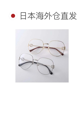 日本直邮墨镜 GG1208O 波士顿型 金属框架 001 金红配色古驰