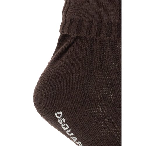1h可退 奢淘 Dsquared2 徽标袜子 男 DFV143420 - 图2