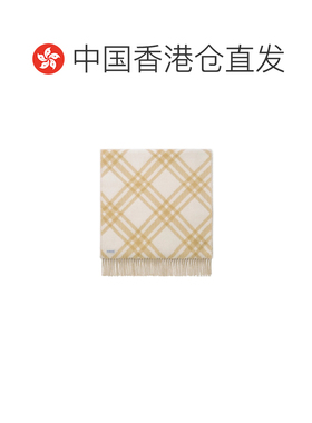 香港直邮BURBERRY 男士围巾 81307351 AW2026 白【付后1h可退】